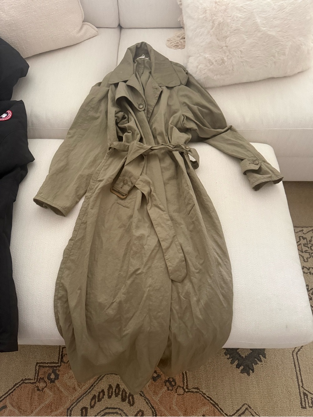 True Vintage Banana Republic Mill Valley California Weather Resistant Trench